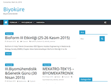 Tablet Screenshot of biyokure.org